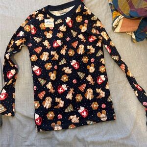 Old navy Disney Kids gender neutral snug fit pajama set XL 12